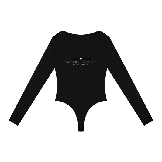 Women's Tight Long Sleeve Yoga Bodysuit