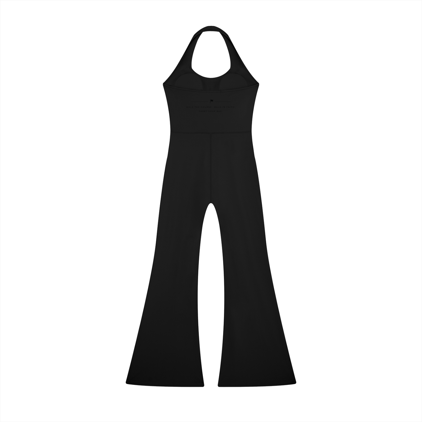 MADE FOR ME: Women's Halter Flared Jumpsuit
