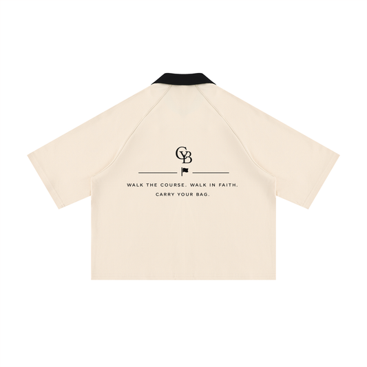 MADE FOR ME: Unisex Cropped Rugby Polo