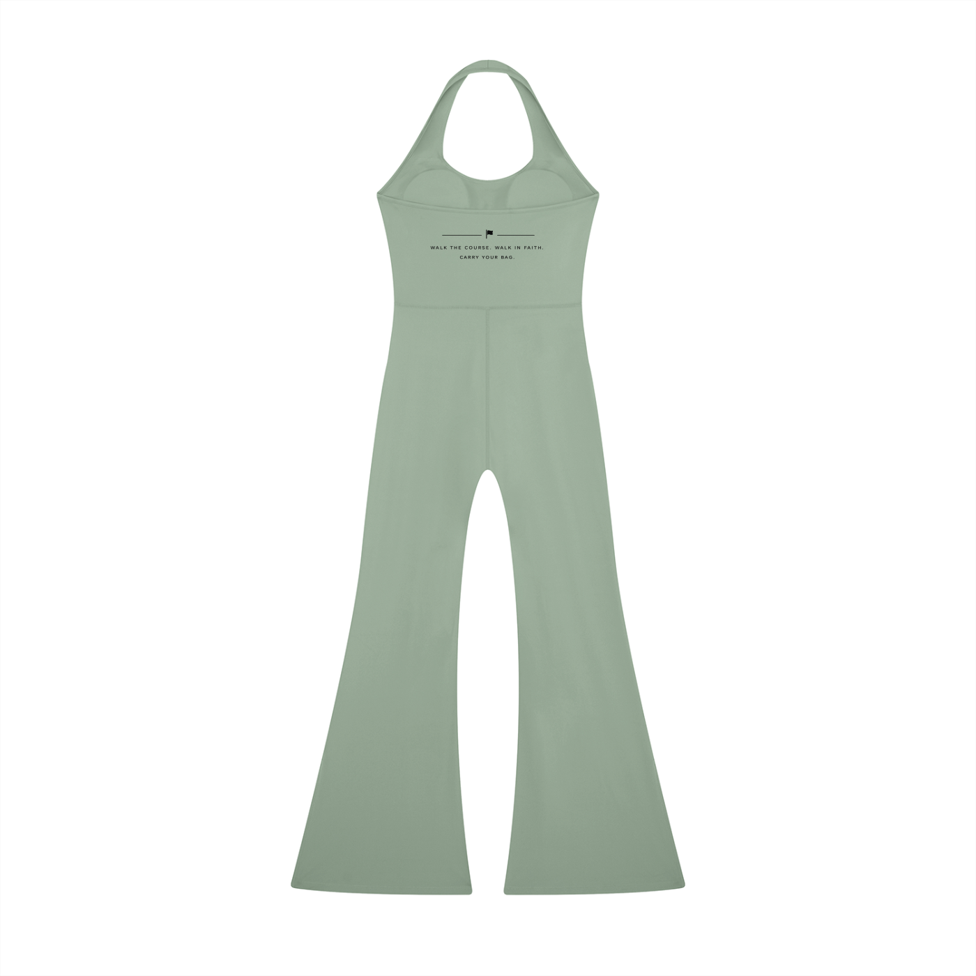 MADE FOR ME: Women's Halter Flared Jumpsuit