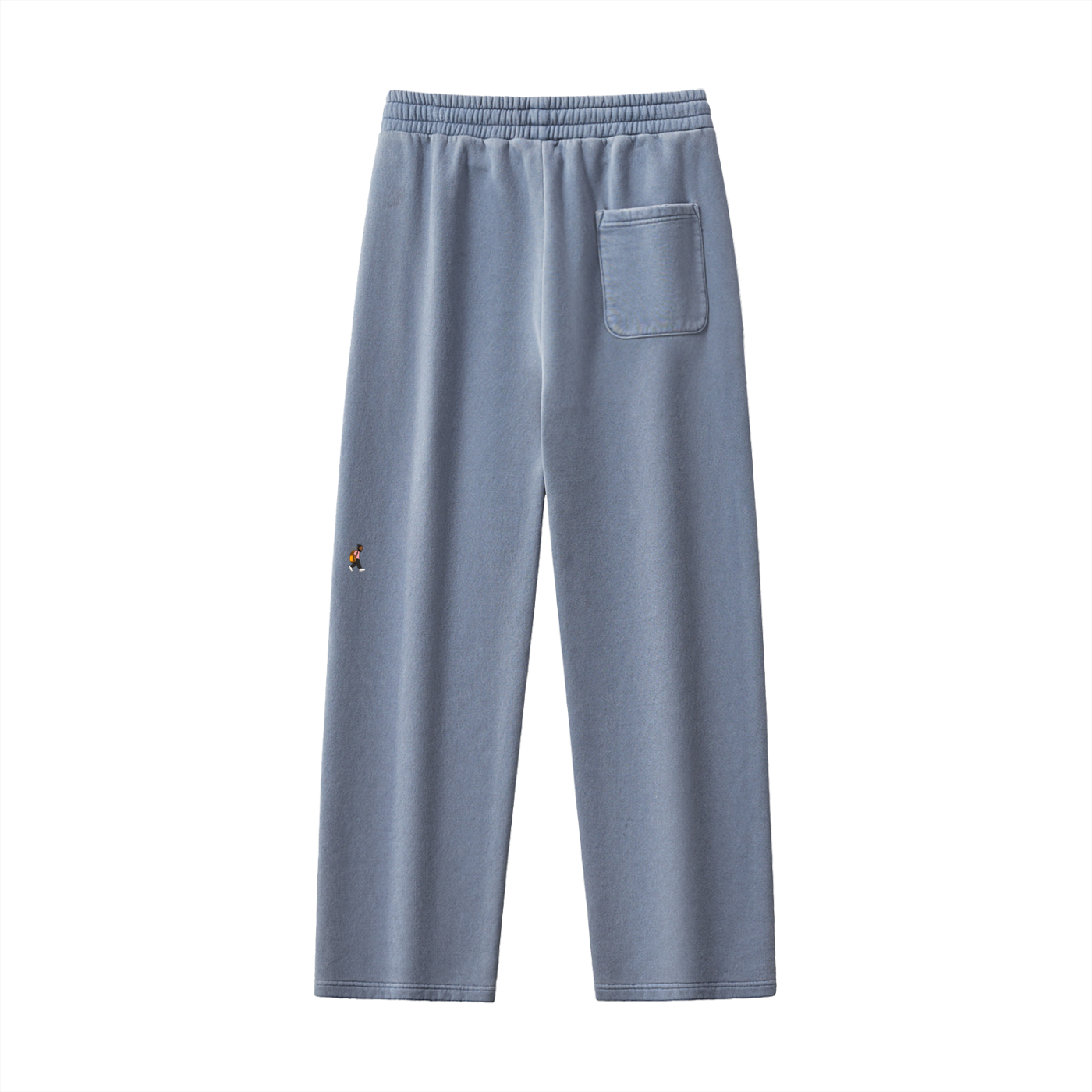 Frayed Enzyme Washed Fleece Sweatpants