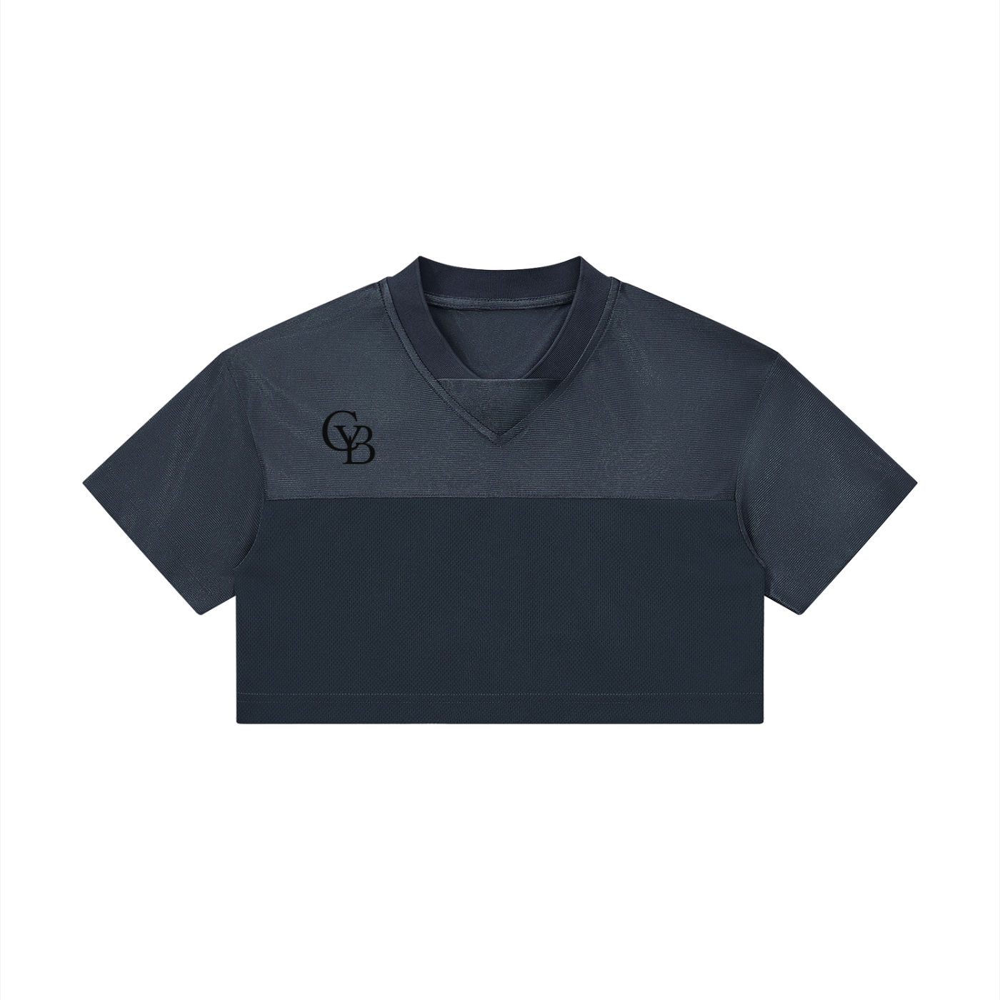 MADE FOR ME: Women's Cropped V-Neck Jersey