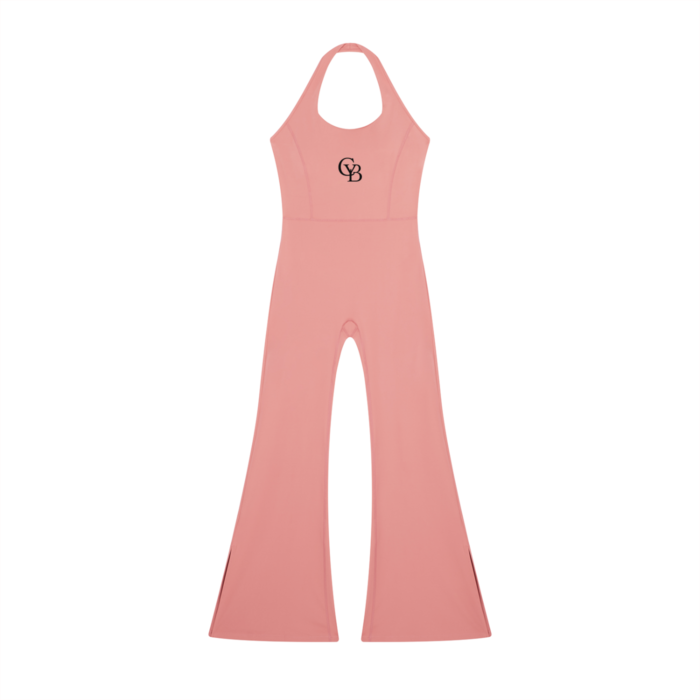 MADE FOR ME: Women's Halter Flared Jumpsuit