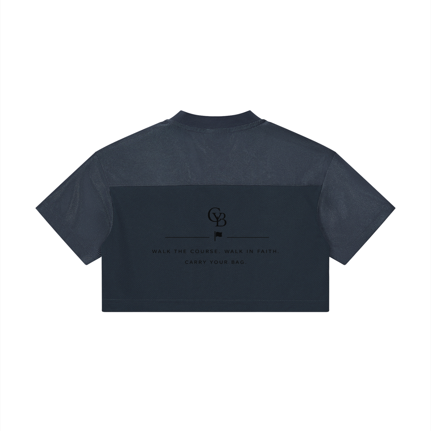 MADE FOR ME: Women's Cropped V-Neck Jersey