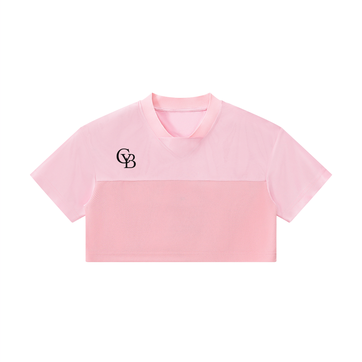 MADE FOR ME: Women's Cropped V-Neck Jersey