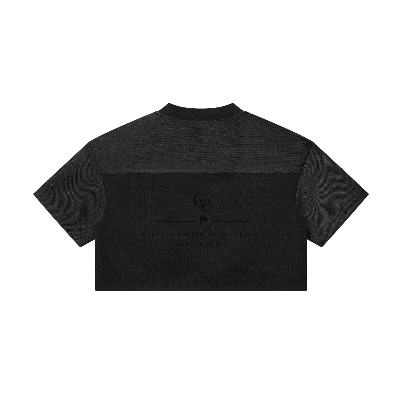MADE FOR ME: Women's Cropped V-Neck Jersey