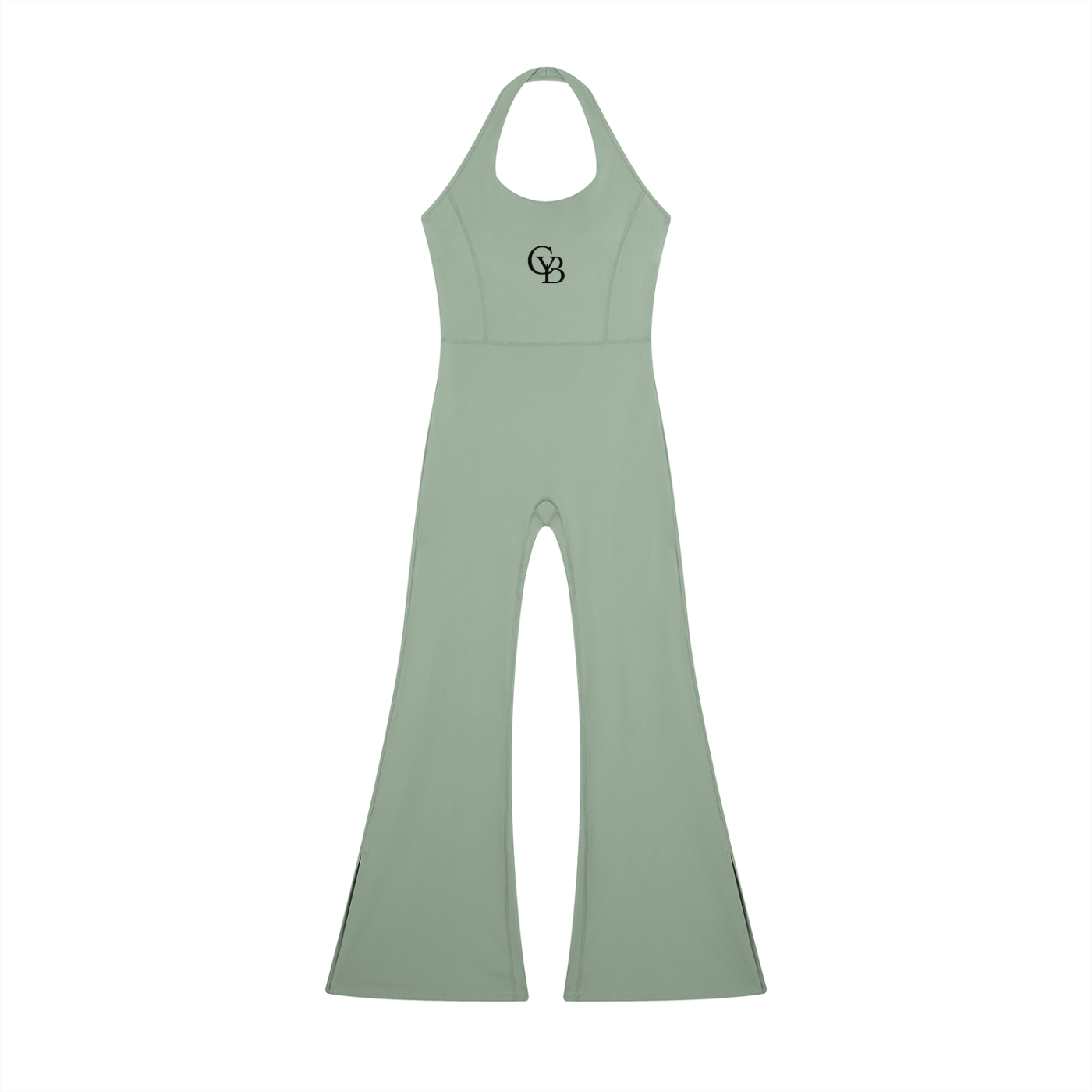 MADE FOR ME: Women's Halter Flared Jumpsuit