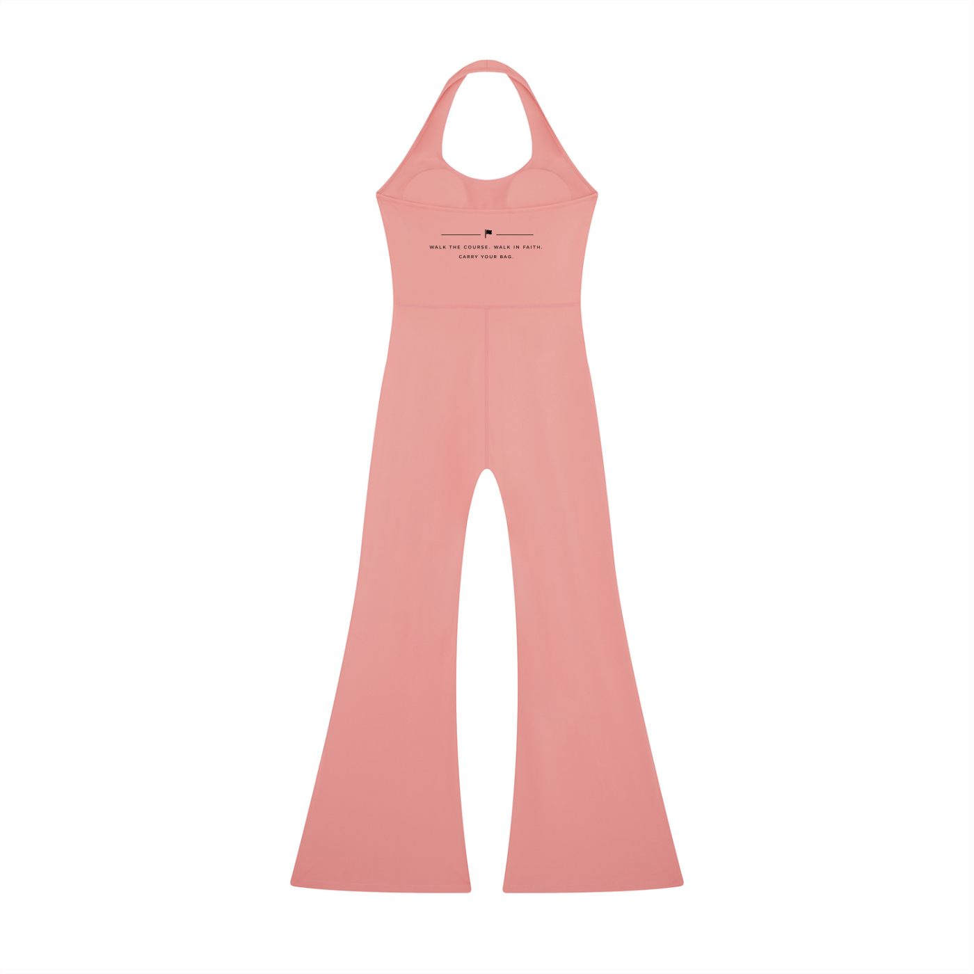 MADE FOR ME: Women's Halter Flared Jumpsuit