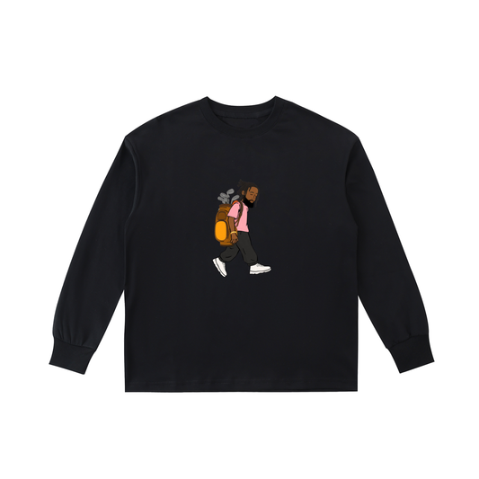 CYB Kids' Dry Cotton Long-Sleeve Tee