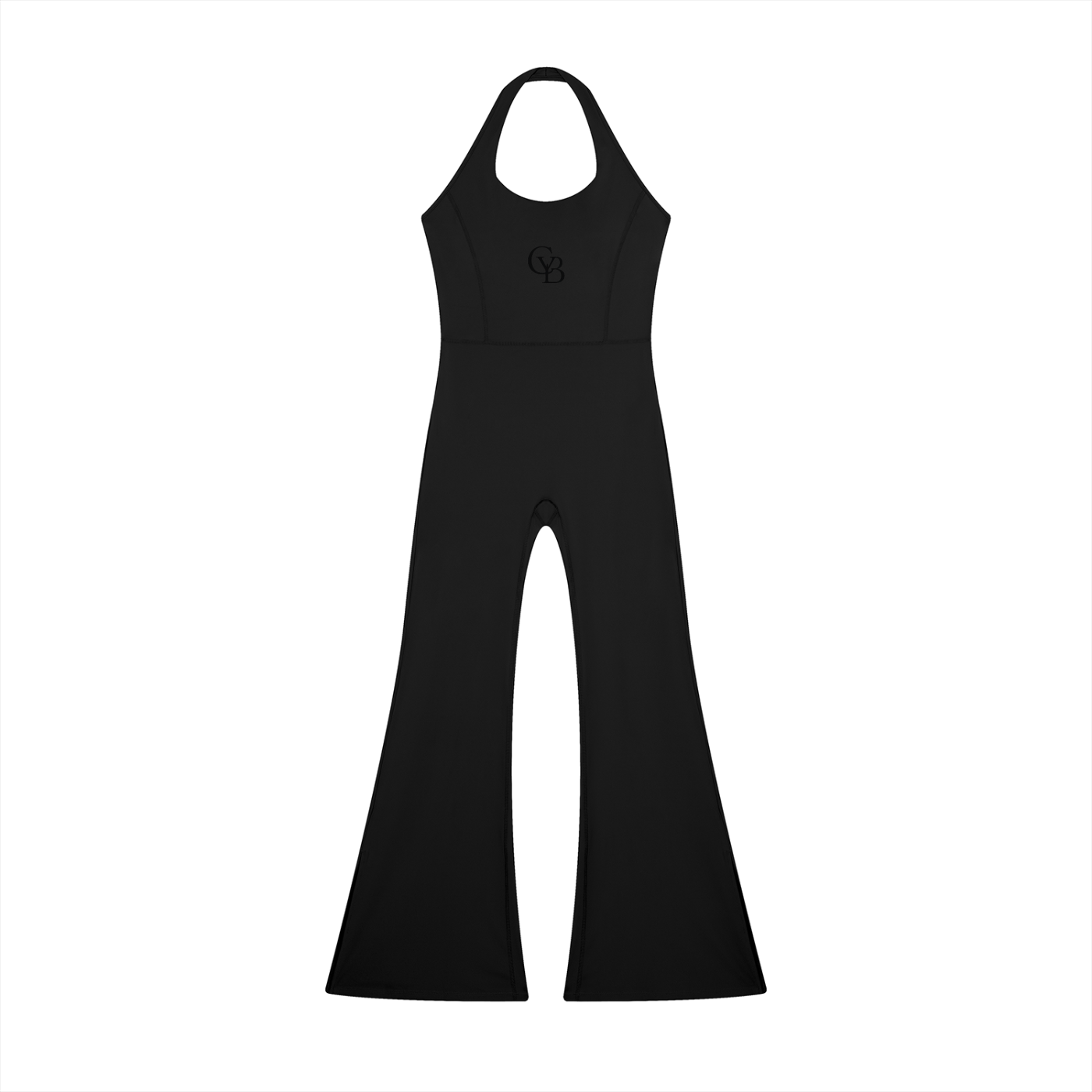 MADE FOR ME: Women's Halter Flared Jumpsuit