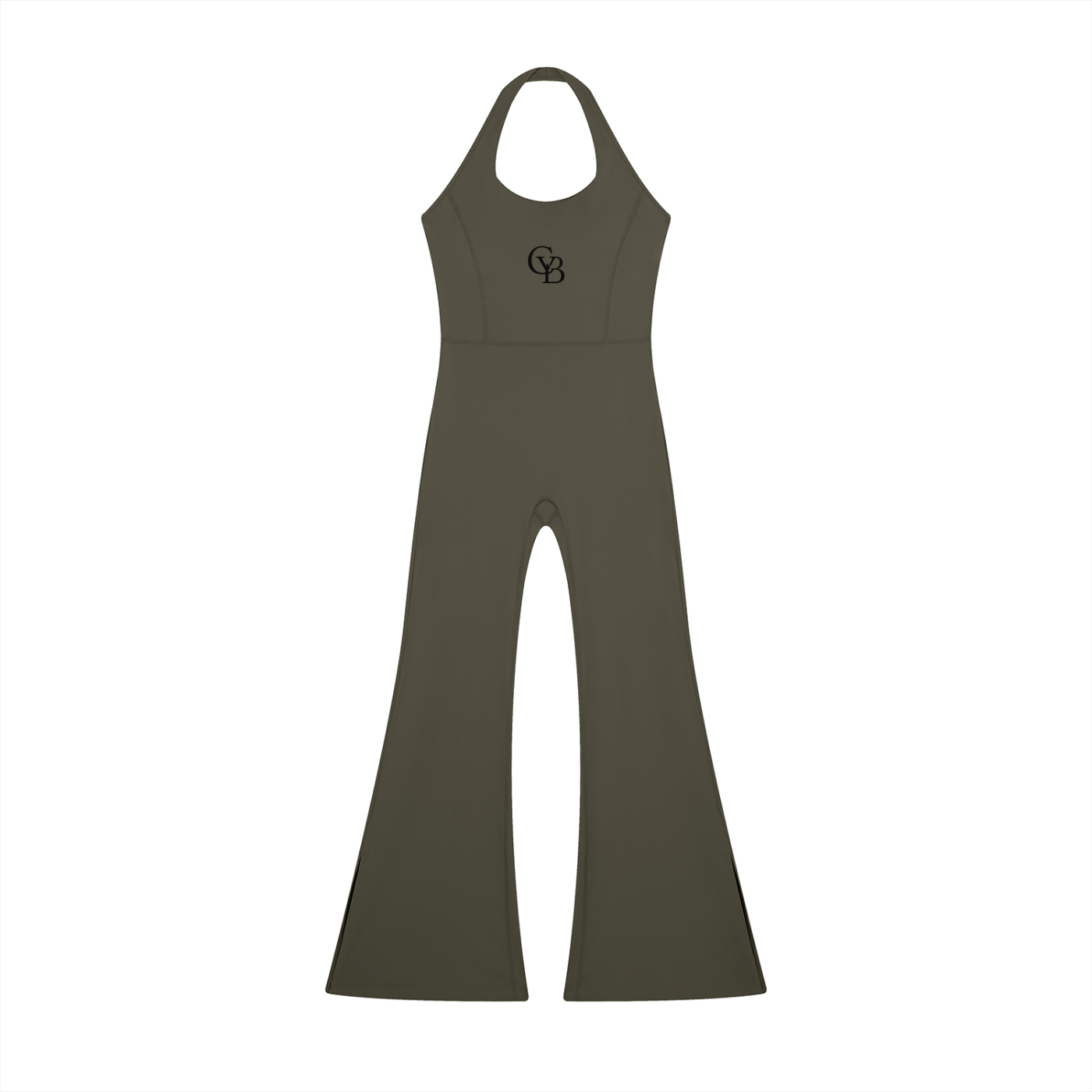 MADE FOR ME: Women's Halter Flared Jumpsuit