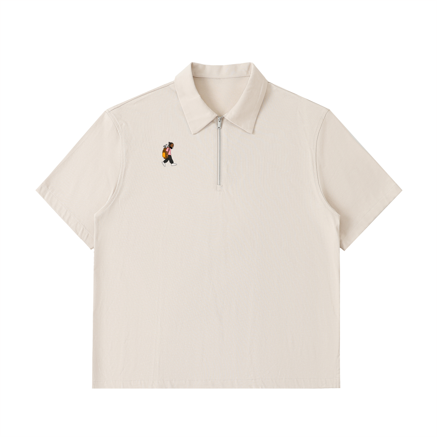 CYB Half-Zip Polo