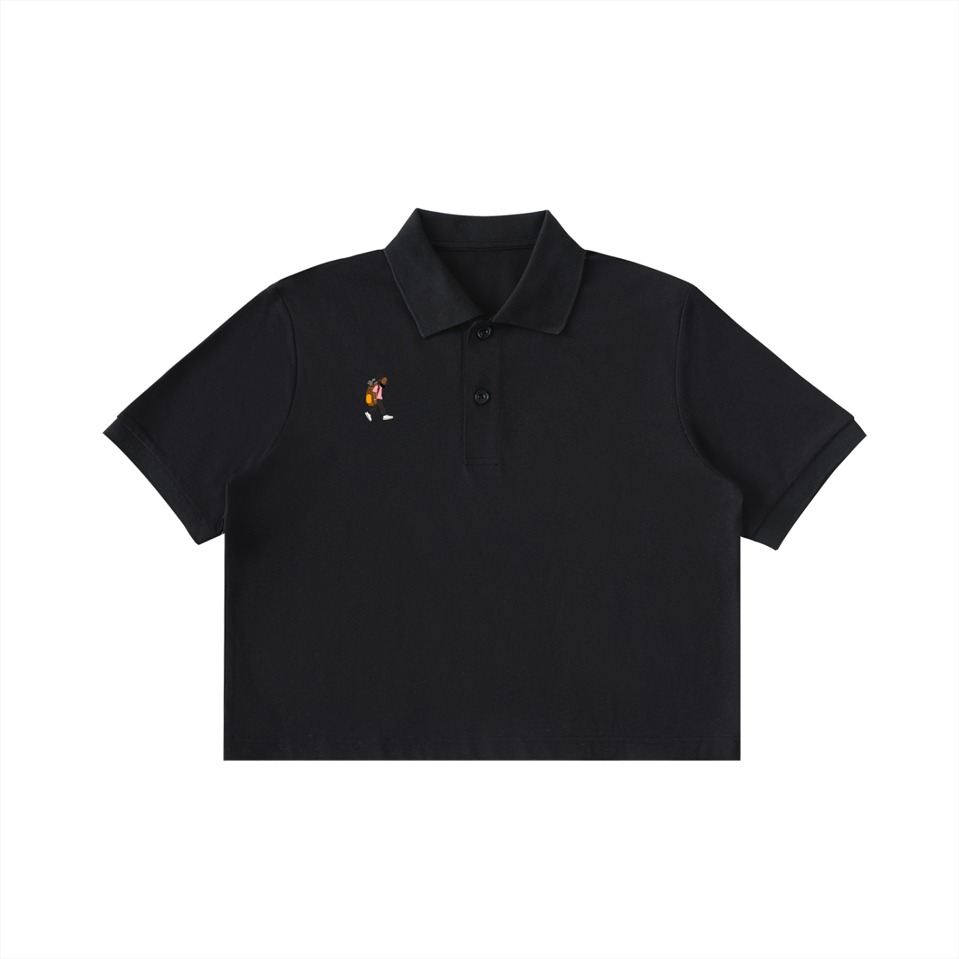 CYB Cropped Polo Shirt