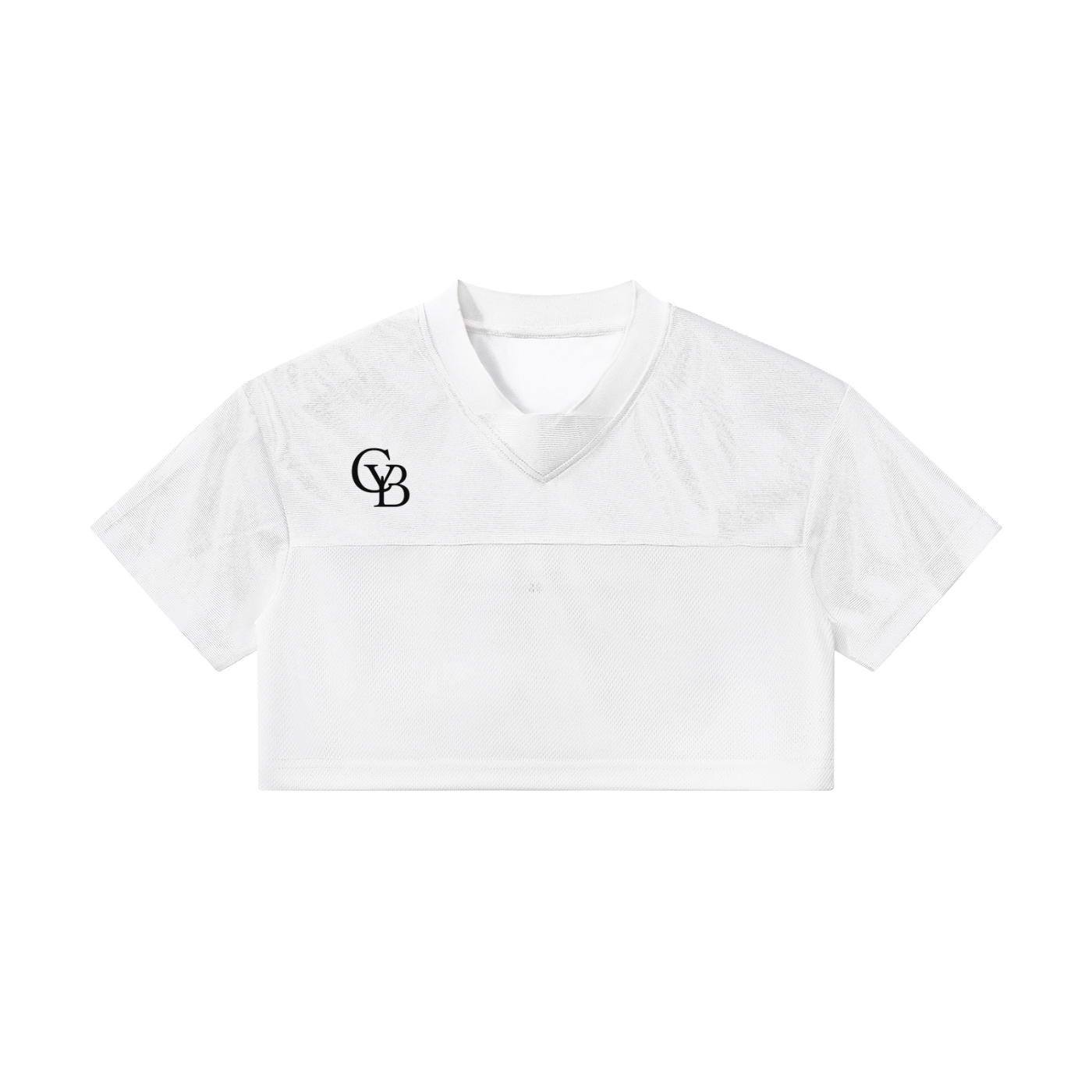 MADE FOR ME: Women's Cropped V-Neck Jersey