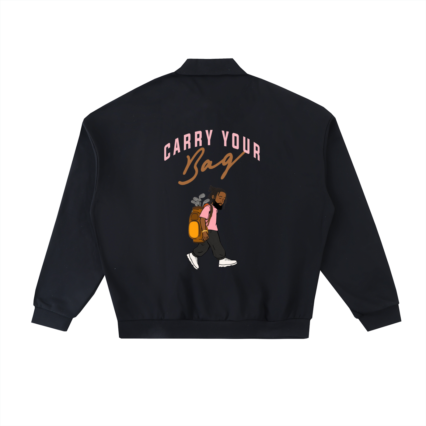 CYB Heavyweight Fleece Polo Sweatshirt