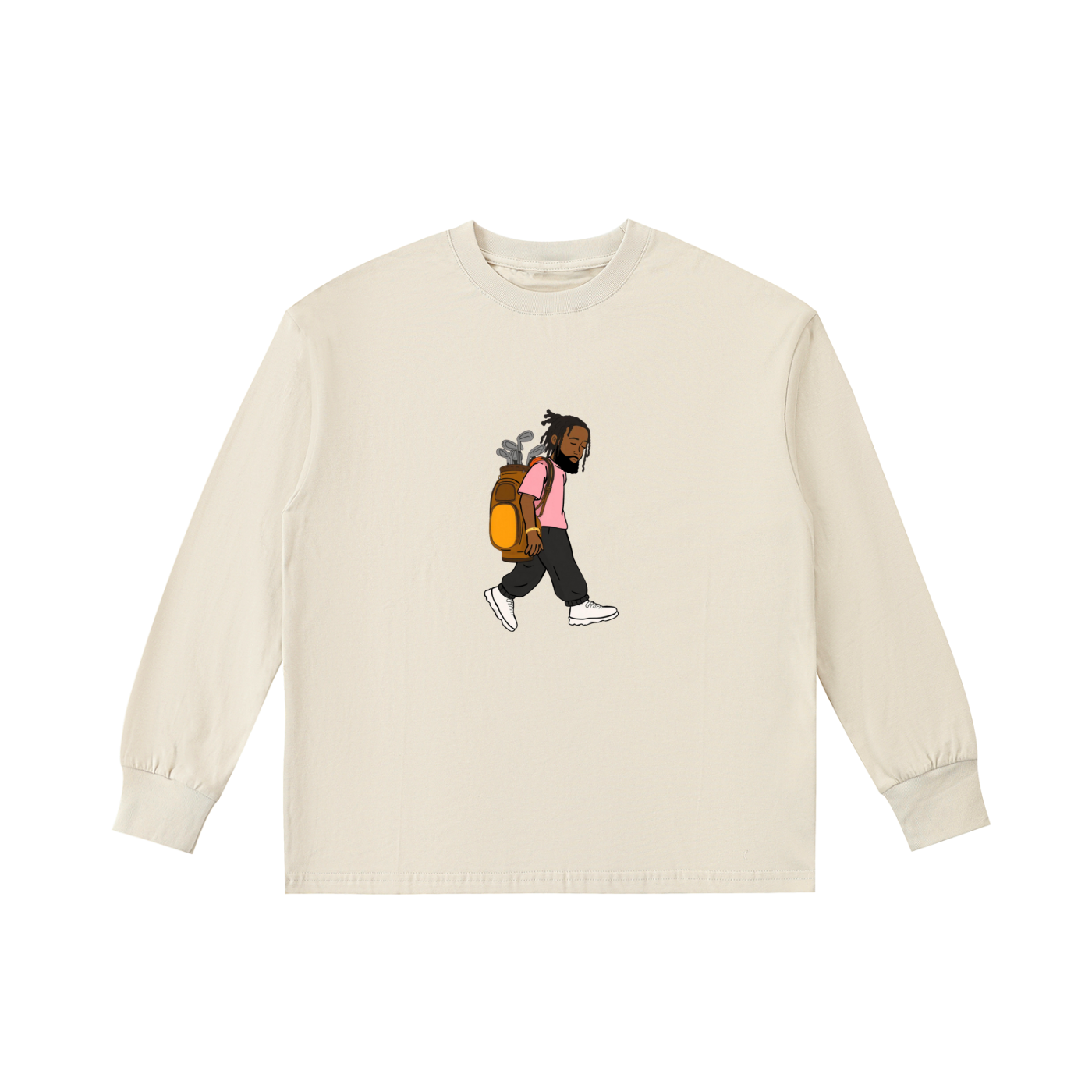 Kids' Quick-Dry Cotton Long-Sleeve Tee