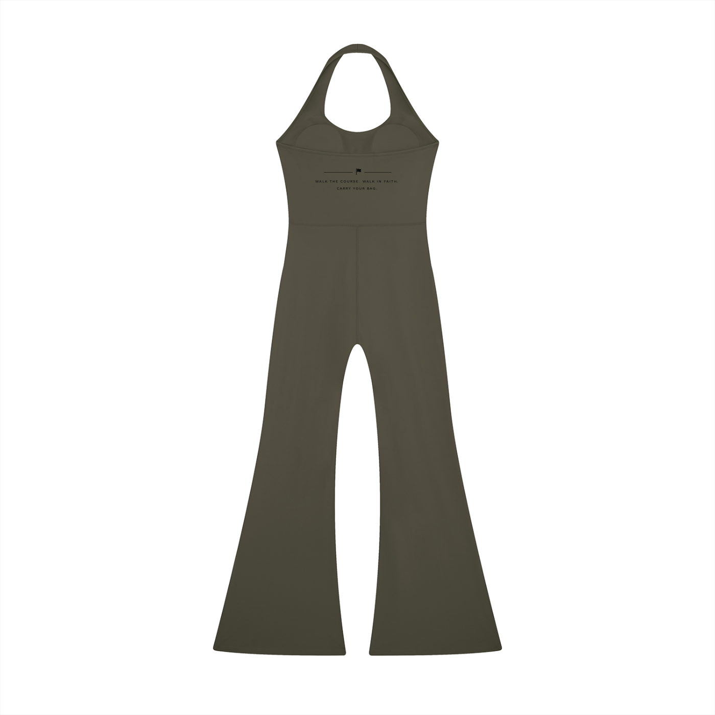 MADE FOR ME: Women's Halter Flared Jumpsuit