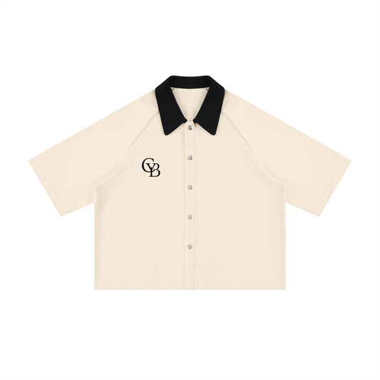 MADE FOR ME: Unisex Cropped Rugby Polo