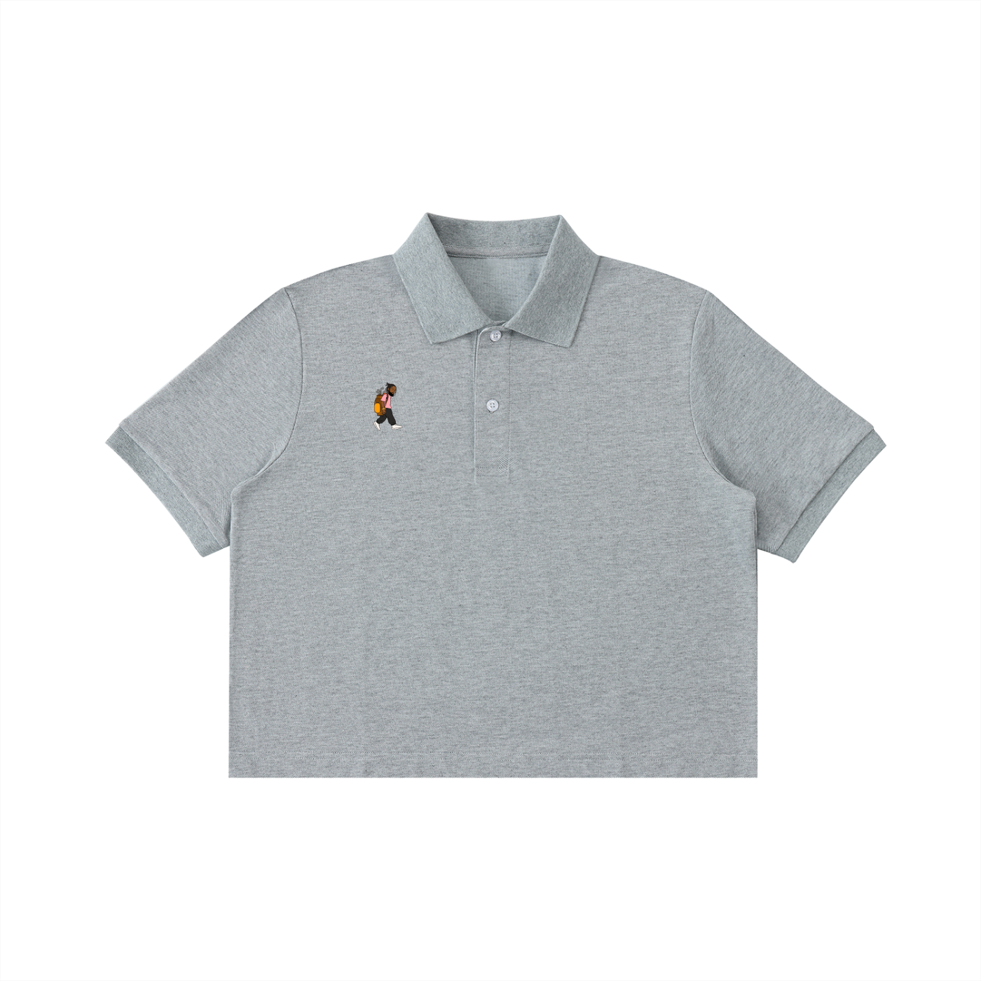 CYB Cropped Polo Shirt