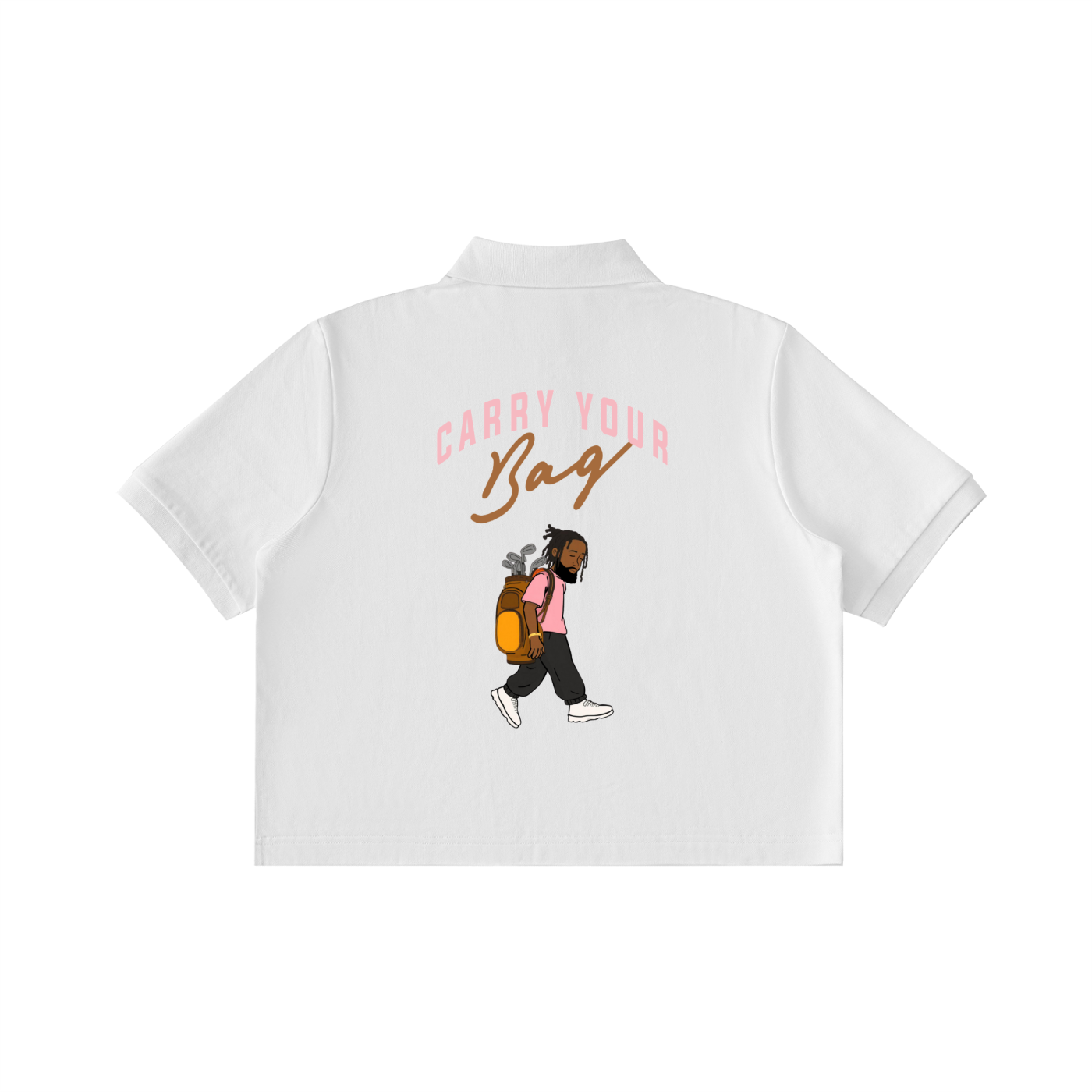 CYB Cropped Polo Shirt