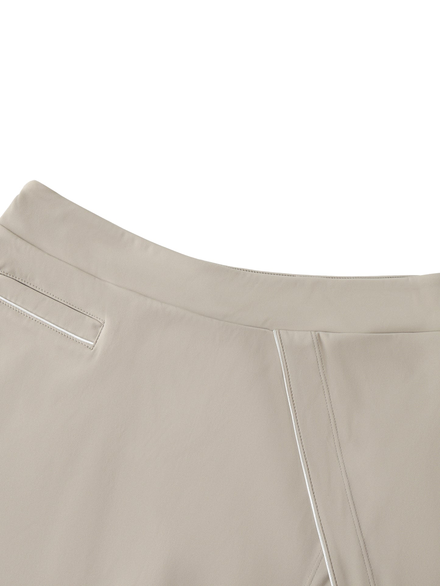 CYB High-Waist Pocketed A-Line Skirt