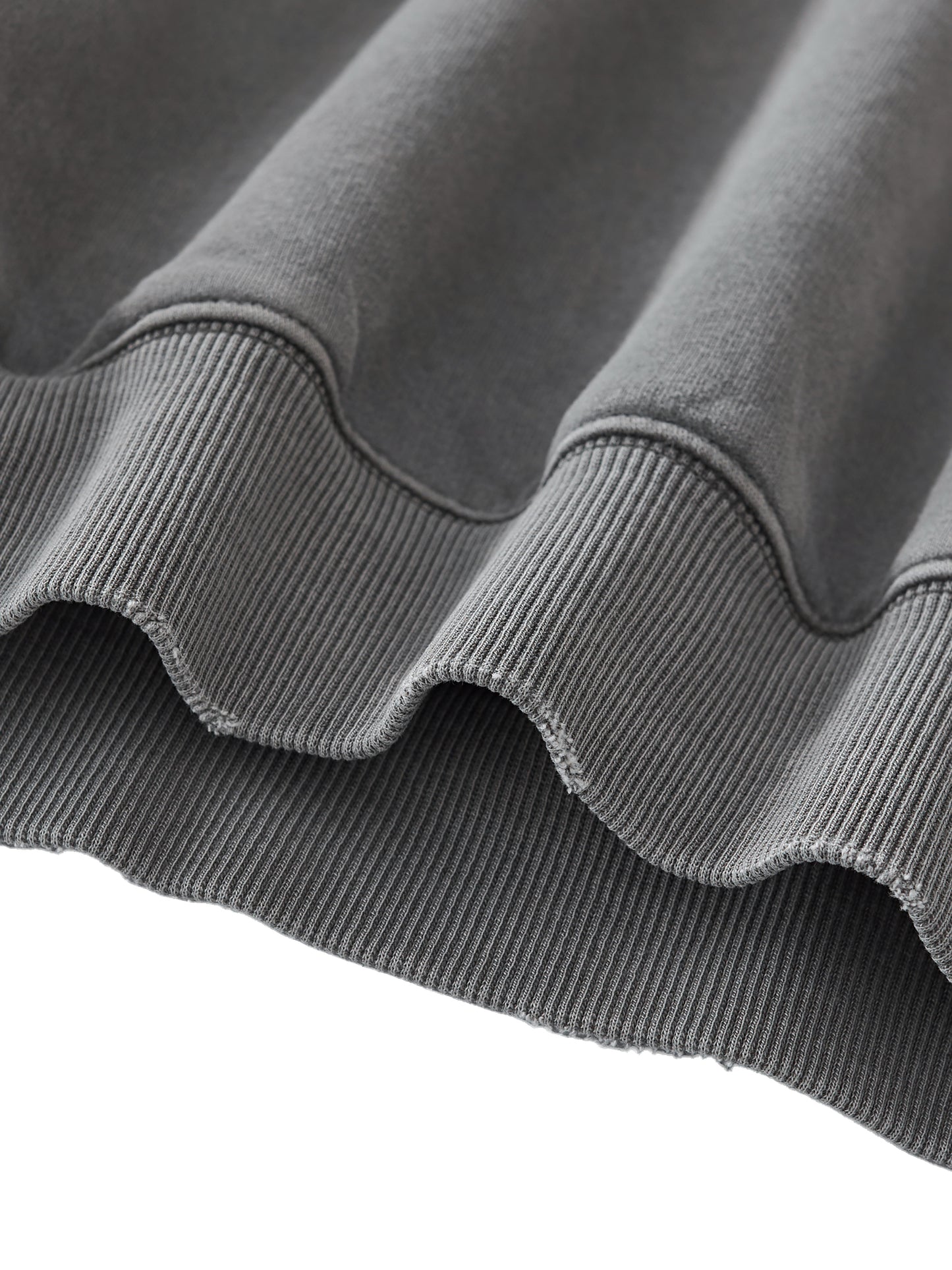 CYB Frayed Enzyme Washed Fleece Hoodie